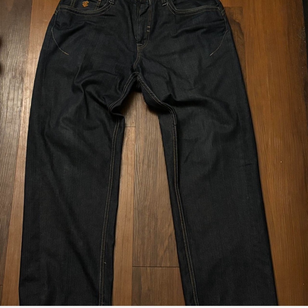 Rocawear Black Straight Jeans Classic Style